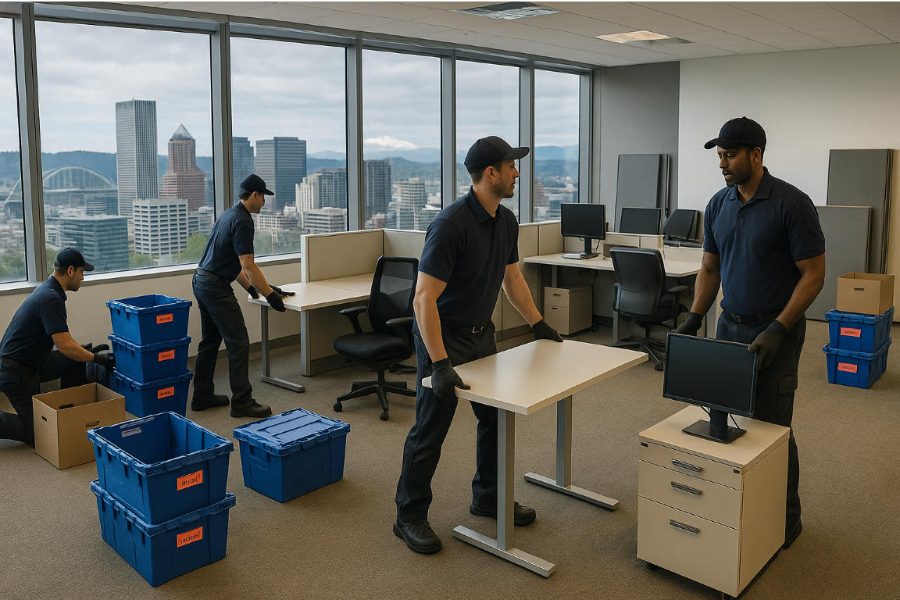 office moving tips - downtown portland