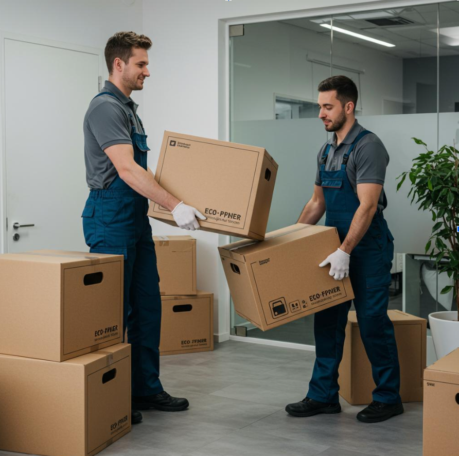 portland business district office movers