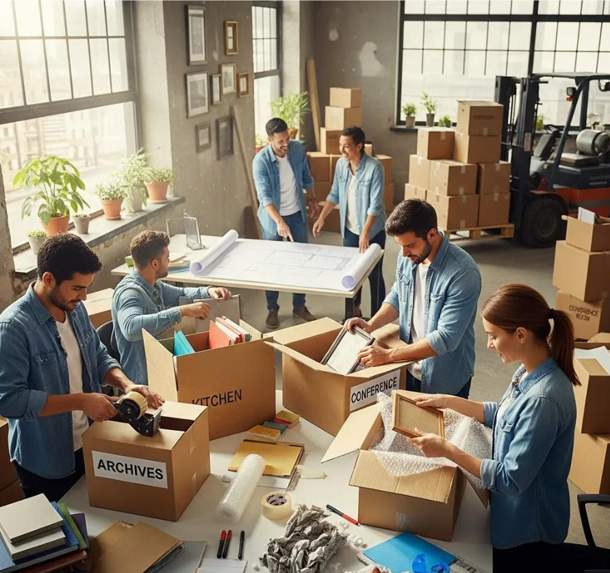 downtown office moving relocation checklist